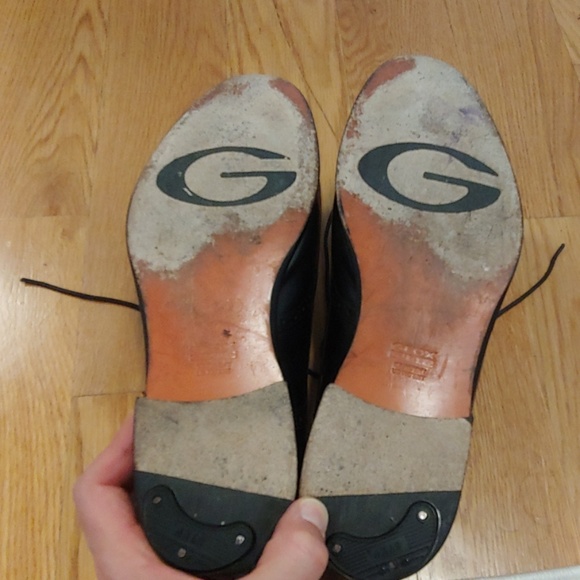 Geox black wingtips size 44 (US 11) - Picture 4 of 4